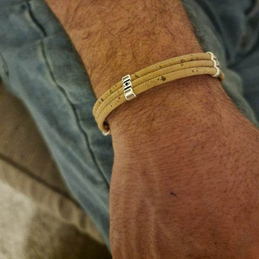 Men's Cork Bracelet - Triple - Shop Style & More | Fresh Looks, Everyday Deals & Free Shipping