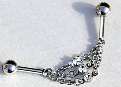 316L Stainless Steel Jeweled Triple Chain - Shop Style & More | Fresh Looks, Everyday Deals & Free Shipping