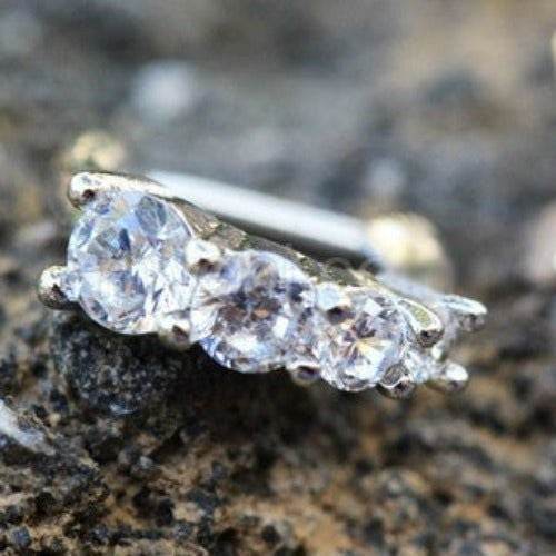 316L Stainless Steel Cascading CZ Cartilage - Shop Style & More | Fresh Looks, Everyday Deals & Free Shipping