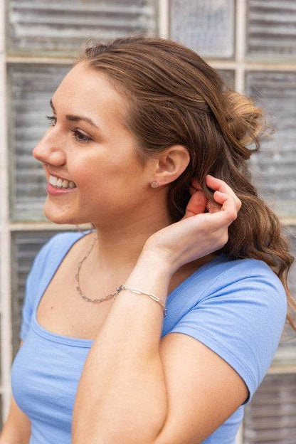 Luxe Heart Studs - Silver - Shop Style & More | Fresh Looks, Everyday Deals & Free Shipping