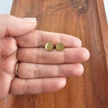Luxe Circle Studs - Gold - Shop Style & More | Fresh Looks, Everyday Deals & Free Shipping