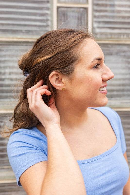 Luxe Flower Studs - Gold - Shop Style & More | Fresh Looks, Everyday Deals & Free Shipping
