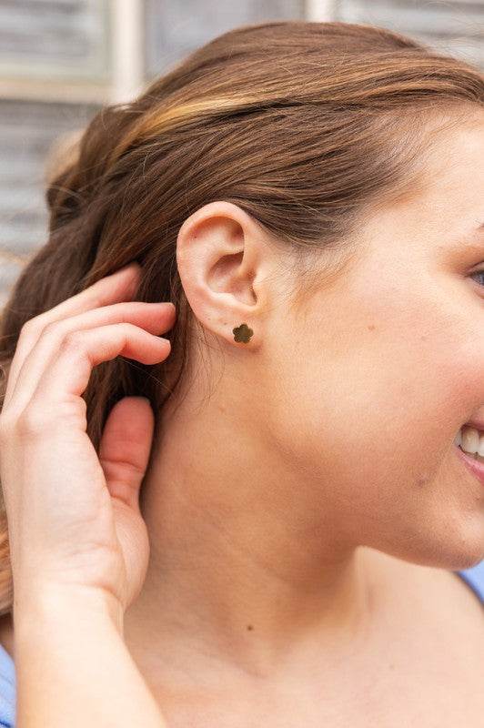 Luxe Flower Studs - Gold - Shop Style & More | Fresh Looks, Everyday Deals & Free Shipping