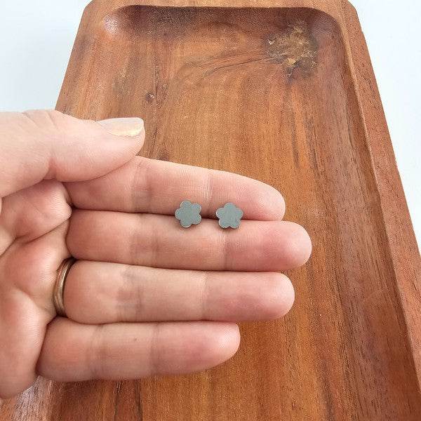 Luxe Flower Studs - Silver - Shop Style & More | Fresh Looks, Everyday Deals & Free Shipping