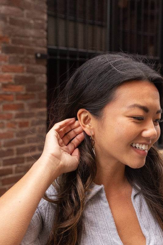 Luxe Star Hoops - Silver - Shop Style & More | Fresh Looks, Everyday Deals & Free Shipping