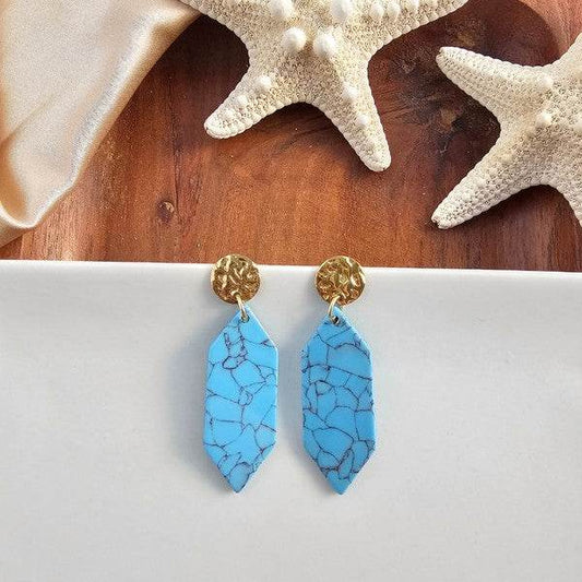 Gemma Earrings - Turquoise - Shop Style & More | Fresh Looks, Everyday Deals & Free Shipping