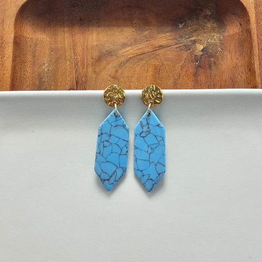 Gemma Earrings - Turquoise - Shop Style & More | Fresh Looks, Everyday Deals & Free Shipping