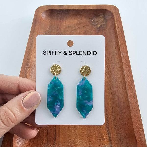 Gemma Earrings - Sea Green - Shop Style & More | Fresh Looks, Everyday Deals & Free Shipping