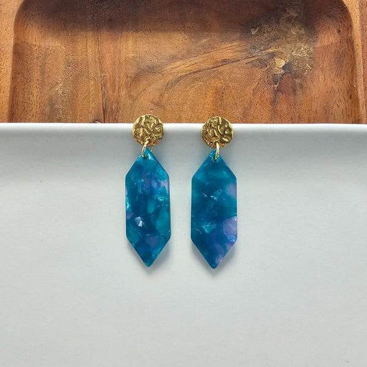 Gemma Earrings - Sea Green - Shop Style & More | Fresh Looks, Everyday Deals & Free Shipping