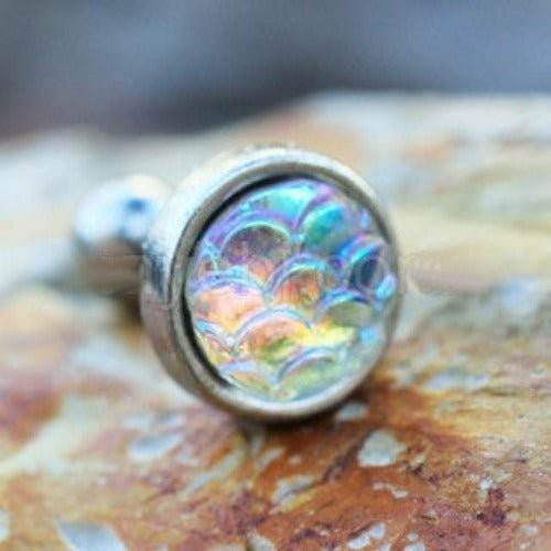 316L Stainless Steel Mermaid Fish Scale Cartilage - Shop Style & More | Fresh Looks, Everyday Deals & Free Shipping