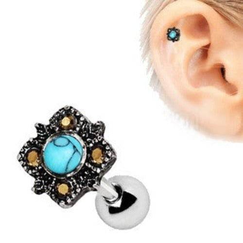 316L Stainless Steel Square Filigree Cartilage - Shop Style & More | Fresh Looks, Everyday Deals & Free Shipping