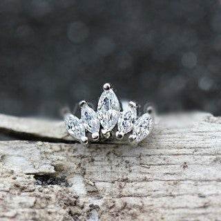 Royal Crystal Crown Cartilage Earring - Shop Style & More | Fresh Looks, Everyday Deals & Free Shipping