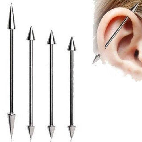 316L Surgical Steel Industrial Barbell - Shop Style & More | Fresh Looks, Everyday Deals & Free Shipping