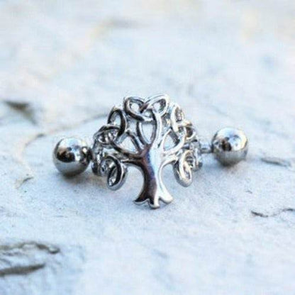 316L Stainless Steel Tree of Life Cartilage Cuff - Shop Style & More | Fresh Looks, Everyday Deals & Free Shipping