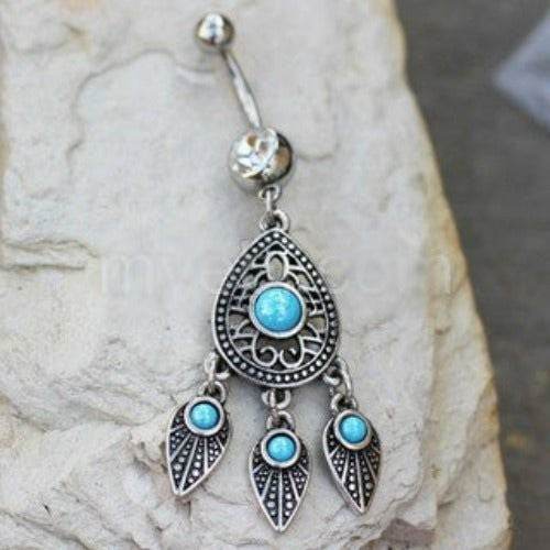 316L Stainless Steel Turquoise Teardrop and - Shop Style & More | Fresh Looks, Everyday Deals & Free Shipping