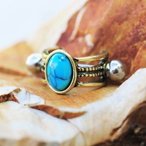 Antique Gold Cartilage Ear Cuff with Oval - Shop Style & More | Fresh Looks, Everyday Deals & Free Shipping