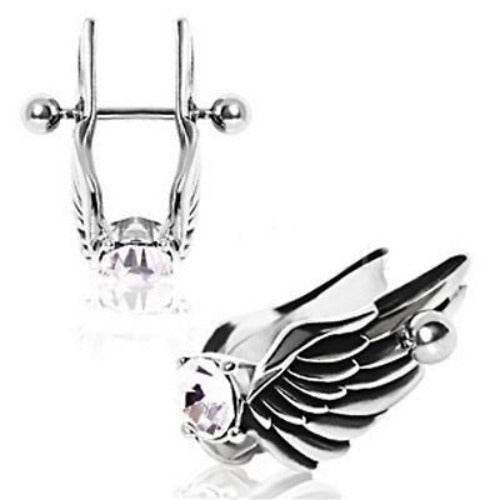 Angel Wings Cartilage Earring - Feathered Angel - Shop Style & More | Fresh Looks, Everyday Deals & Free Shipping