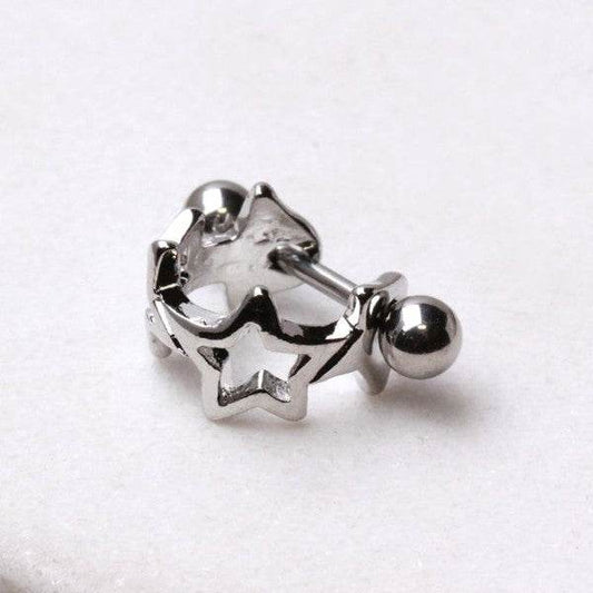 Surgical Steel Star Cartilage Cuff Cartilage - Shop Style & More | Fresh Looks, Everyday Deals & Free Shipping