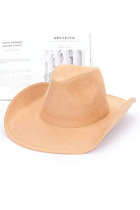 Faux Suede Cowboy Hat - Shop Style & More | Fresh Looks, Everyday Deals & Free Shipping