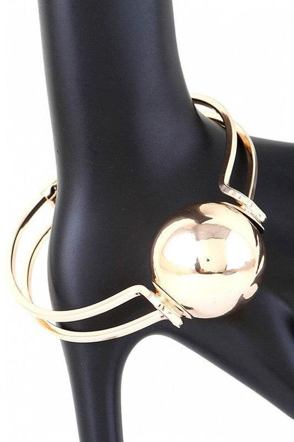 Iconic Large Pearl Hinged Bangle - Shop Style & More | Fresh Looks, Everyday Deals & Free Shipping
