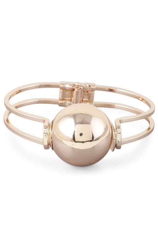 Iconic Large Pearl Hinged Bangle - Shop Style & More | Fresh Looks, Everyday Deals & Free Shipping