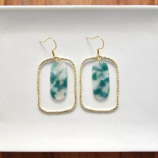 Madison Earrings - Jade Opal - Shop Style & More | Fresh Looks, Everyday Deals & Free Shipping