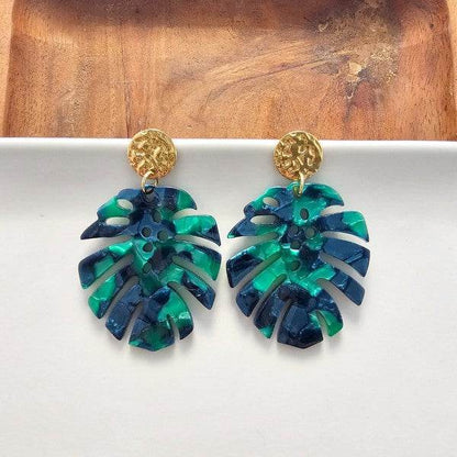 Leilani Earrings - Dark Green - Shop Style & More | Fresh Looks, Everyday Deals & Free Shipping