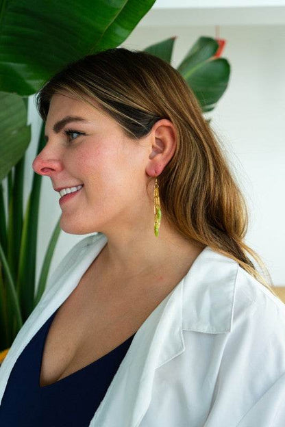 Ivy Earrings - Fern Green - Shop Style & More | Fresh Looks, Everyday Deals & Free Shipping