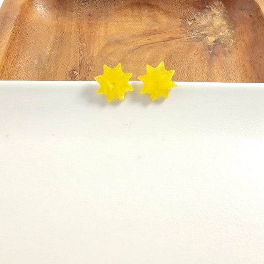 Sunshine Studs - Yellow - Shop Style & More | Fresh Looks, Everyday Deals & Free Shipping
