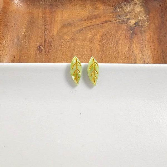 Leaf Studs - Fern Green - Shop Style & More | Fresh Looks, Everyday Deals & Free Shipping