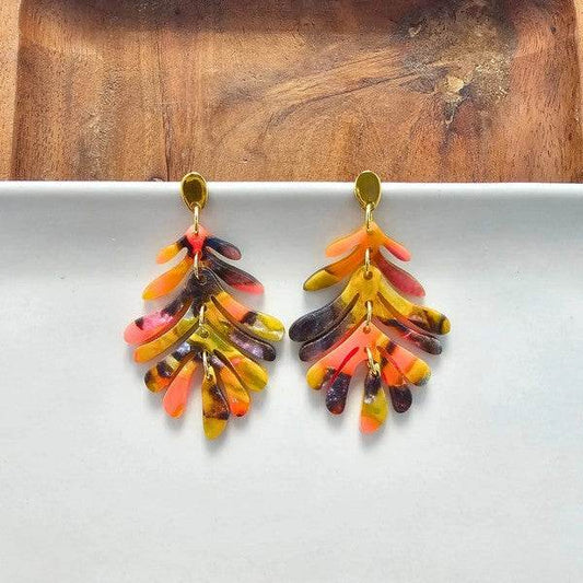 Petite Palm Earrings - Bird of Paradise - Shop Style & More | Fresh Looks, Everyday Deals & Free Shipping