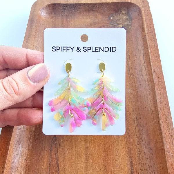 Petite Palm Earrings - Tropical Delight - Shop Style & More | Fresh Looks, Everyday Deals & Free Shipping