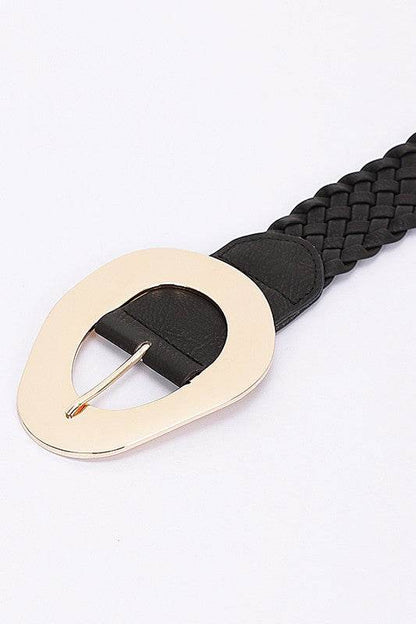 Shiny Buckle Braided Fashion Belt - Shop Style & More | Fresh Looks, Everyday Deals & Free Shipping