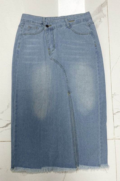 WOMEN FASHION DENIM SKIRT - Shop Style & More | Fresh Looks, Everyday Deals & Free Shipping