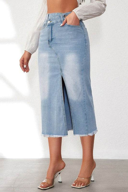 WOMEN FASHION DENIM SKIRT - Shop Style & More | Fresh Looks, Everyday Deals & Free Shipping