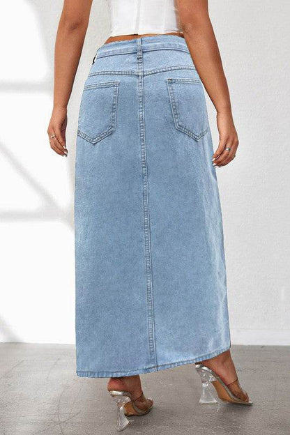 WOMEN FASHION DENIM SKIRT - Shop Style & More | Fresh Looks, Everyday Deals & Free Shipping