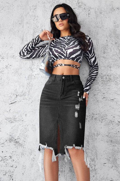 WOMEN FASHION DENIM SKIRT - Shop Style & More | Fresh Looks, Everyday Deals & Free Shipping
