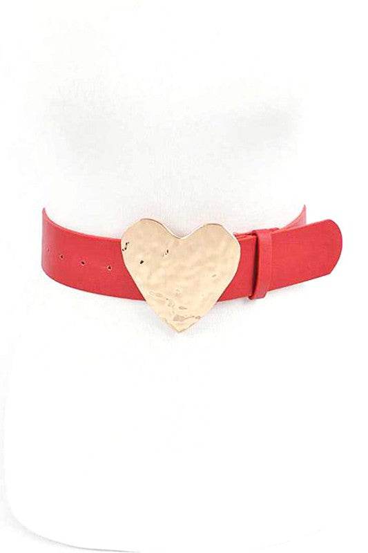 Plus Size Hammer Heart Buckle Belt - Shop Style & More | Fresh Looks, Everyday Deals & Free Shipping