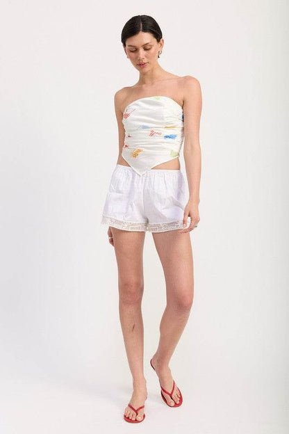 PRINTED TUBE SCARF TOP - Shop Style & More | Fresh Looks, Everyday Deals & Free Shipping