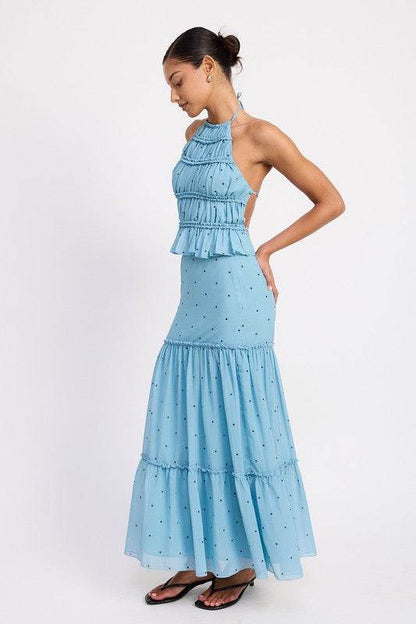TIERED RUFFLE MIDI SKIRT - Shop Style & More | Fresh Looks, Everyday Deals & Free Shipping
