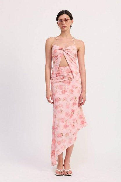 ASYMMETRICAL RUCHED MERMAID SKIRT - Shop Style & More | Fresh Looks, Everyday Deals & Free Shipping