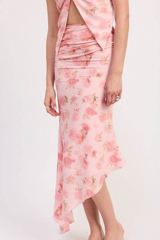 ASYMMETRICAL RUCHED MERMAID SKIRT - Shop Style & More | Fresh Looks, Everyday Deals & Free Shipping