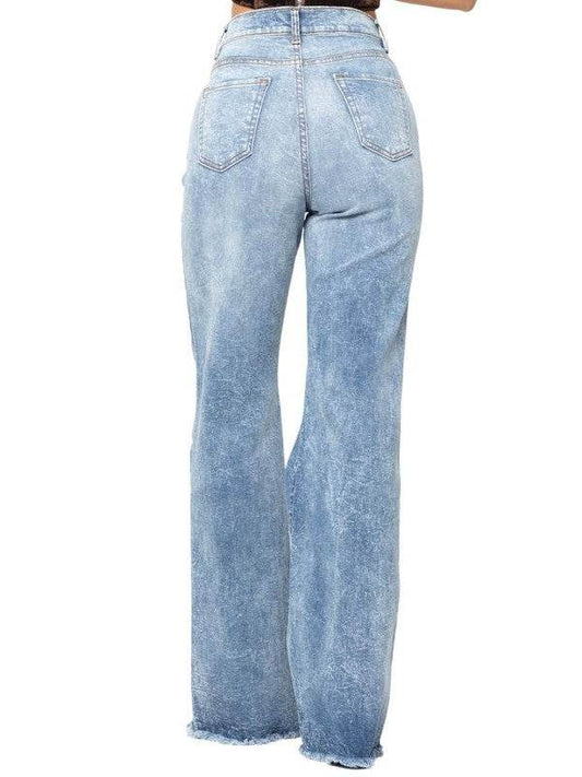 Tyger Varsity Wide Leg Jean - Shop Style & More | Fresh Looks, Everyday Deals & Free Shipping
