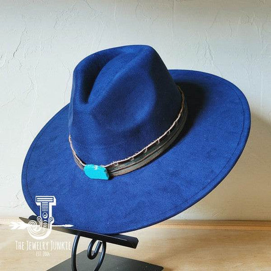 Turquoise Navajo Turq Slab Leather Band Choice Hat - Shop Style & More | Fresh Looks, Everyday Deals & Free Shipping