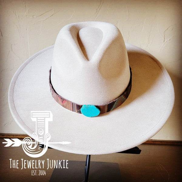 Turquoise Navajo Turq Slab Leather Band Choice Hat - Shop Style & More | Fresh Looks, Everyday Deals & Free Shipping