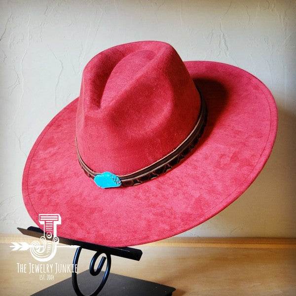 Turquoise Navajo Turq Slab Leather Band Choice Hat - Shop Style & More | Fresh Looks, Everyday Deals & Free Shipping