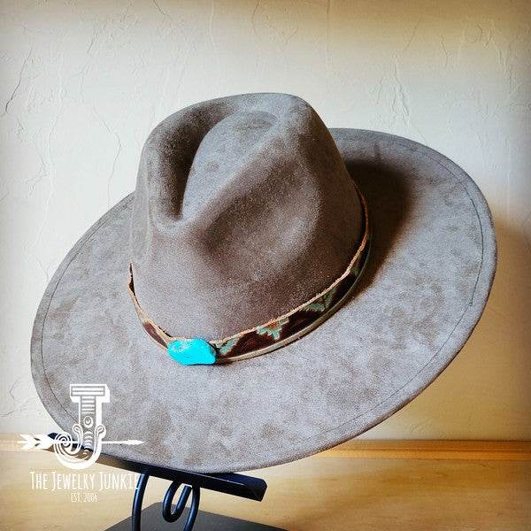Turquoise Navajo Turq Slab Leather Band Choice Hat - Shop Style & More | Fresh Looks, Everyday Deals & Free Shipping