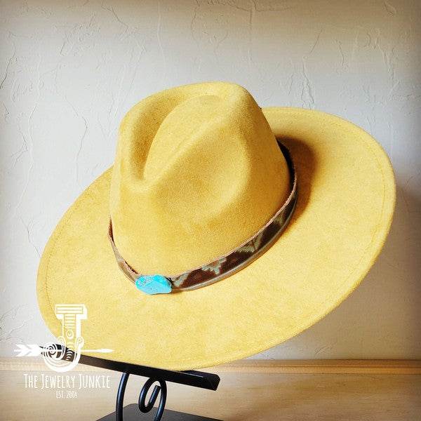 Turquoise Navajo Turq Slab Leather Band Choice Hat - Shop Style & More | Fresh Looks, Everyday Deals & Free Shipping