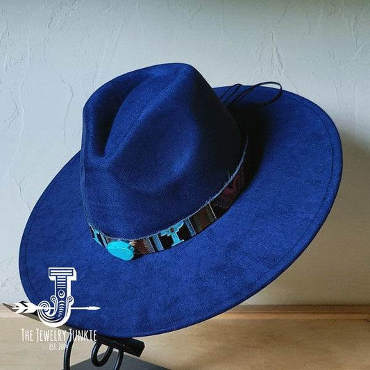 Magenta Navajo Turq Slab Leather Band Choice Hat - Shop Style & More | Fresh Looks, Everyday Deals & Free Shipping
