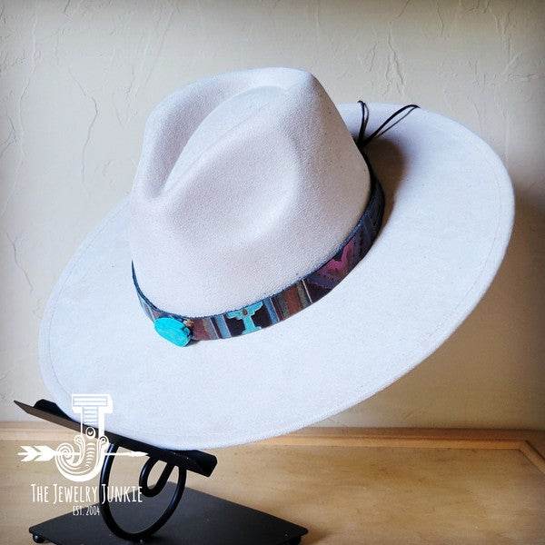Magenta Navajo Turq Slab Leather Band Choice Hat - Shop Style & More | Fresh Looks, Everyday Deals & Free Shipping